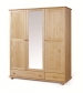 Szafa 150 Classic z lustrem sosnowa MD