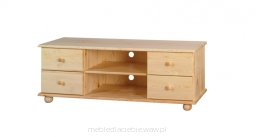 Stolik RTV Soft Classic sosnowy MD